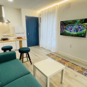 Apartamento turístico con garaje en Badajoz en primera planta