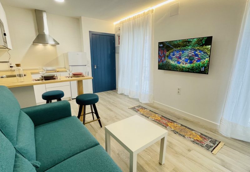 Apartamento turístico con garaje en Badajoz en primera planta