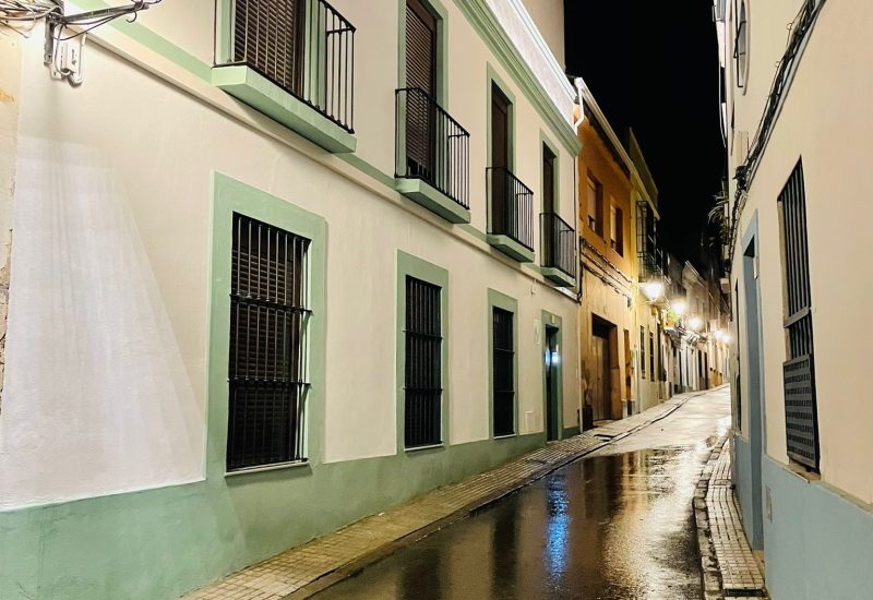 Calle del apartamento turístico en Badajoz en Bravo Murillo