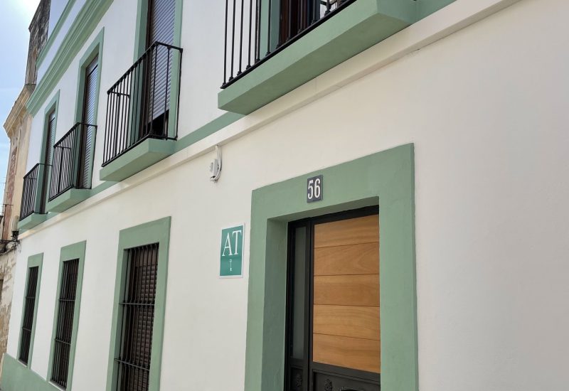 Calle del Apartamento turístico con garaje en Badajoz en primera planta